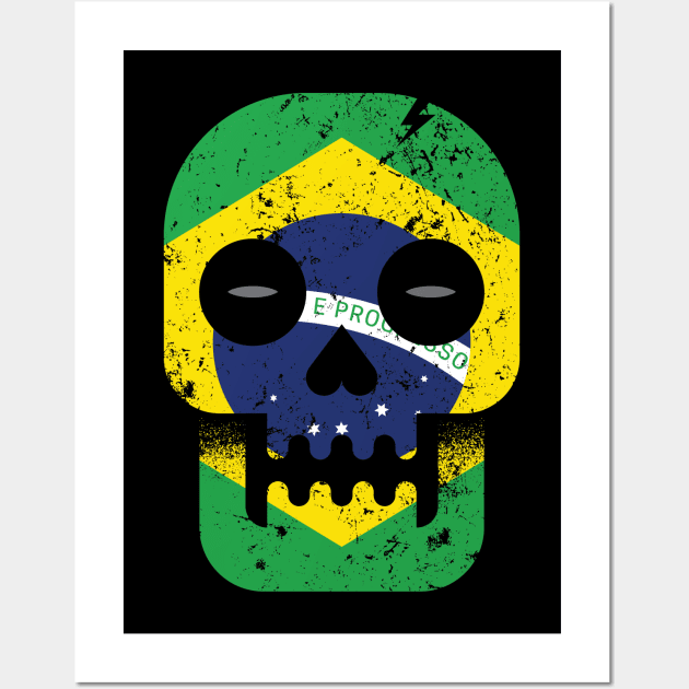 Brazil Till I Die Wall Art by quilimo